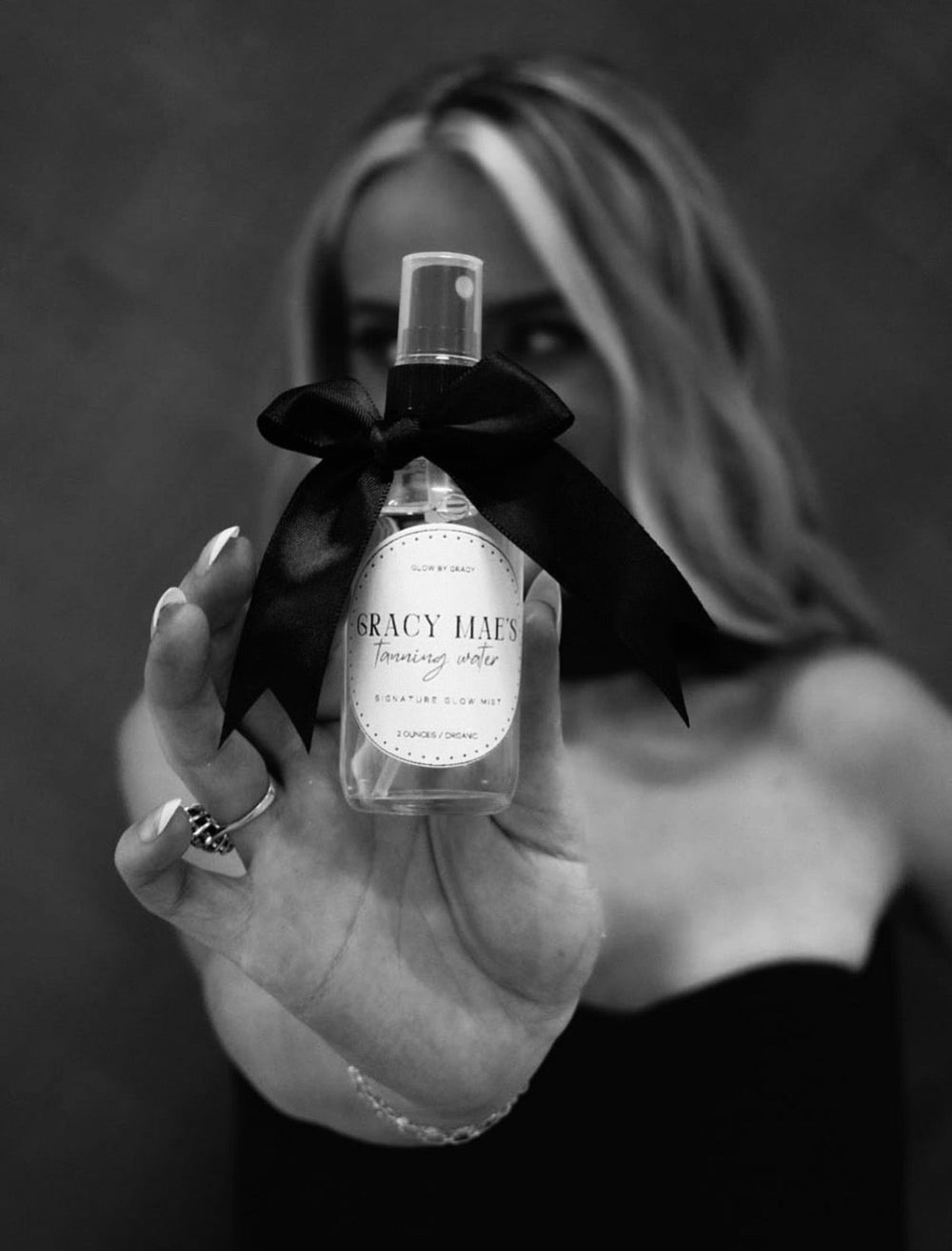 Gracy Mae’s branded tanning water and boutique styling