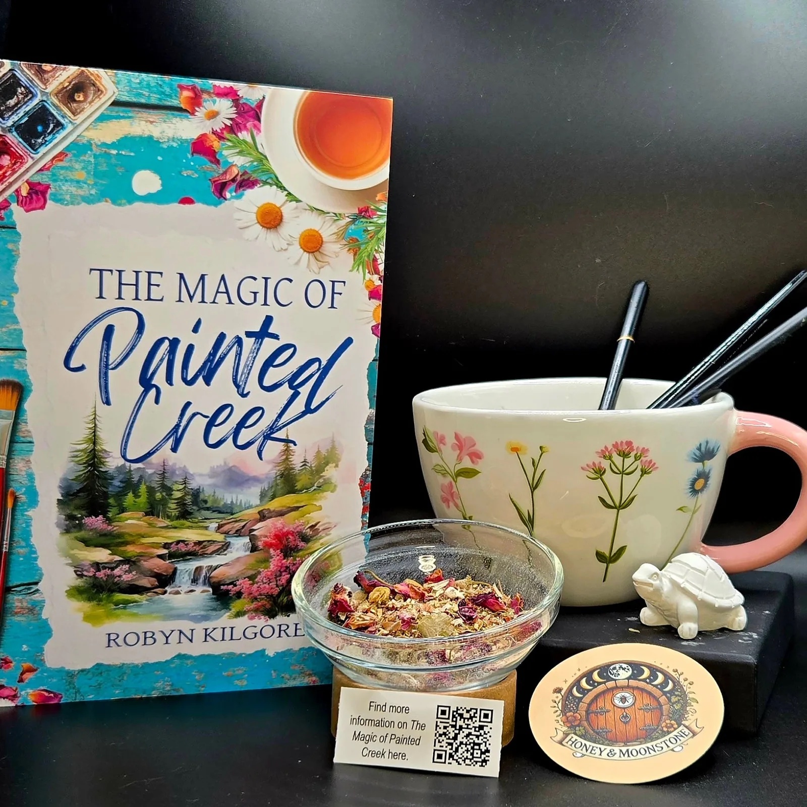 Herbal tea and gifts from Honey & Moonstone